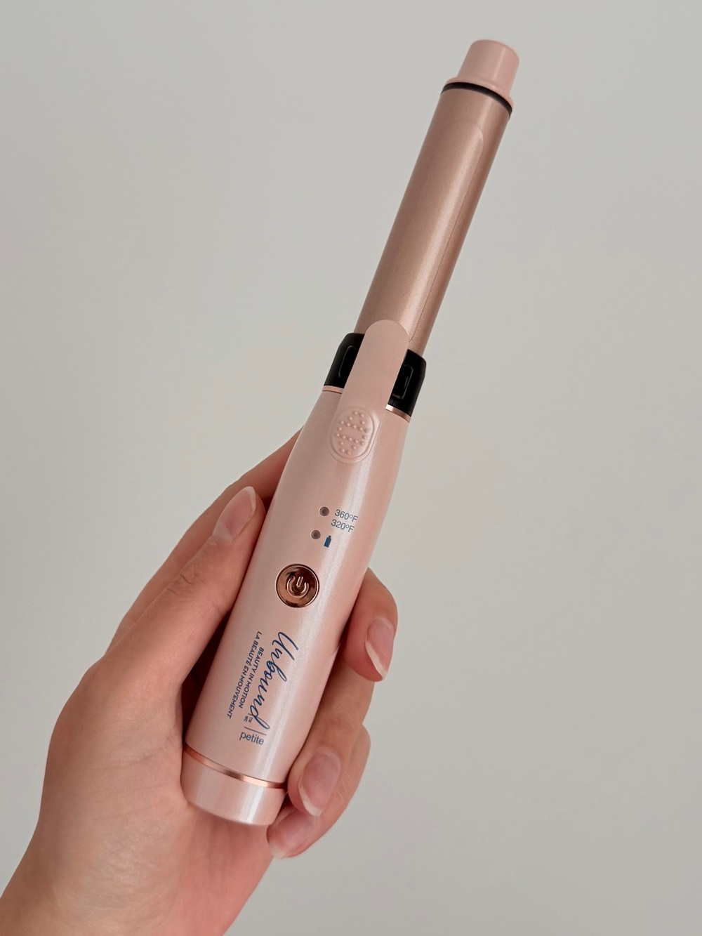 Conair Unbound Petite Mini Cordless Curling Iron for Travel